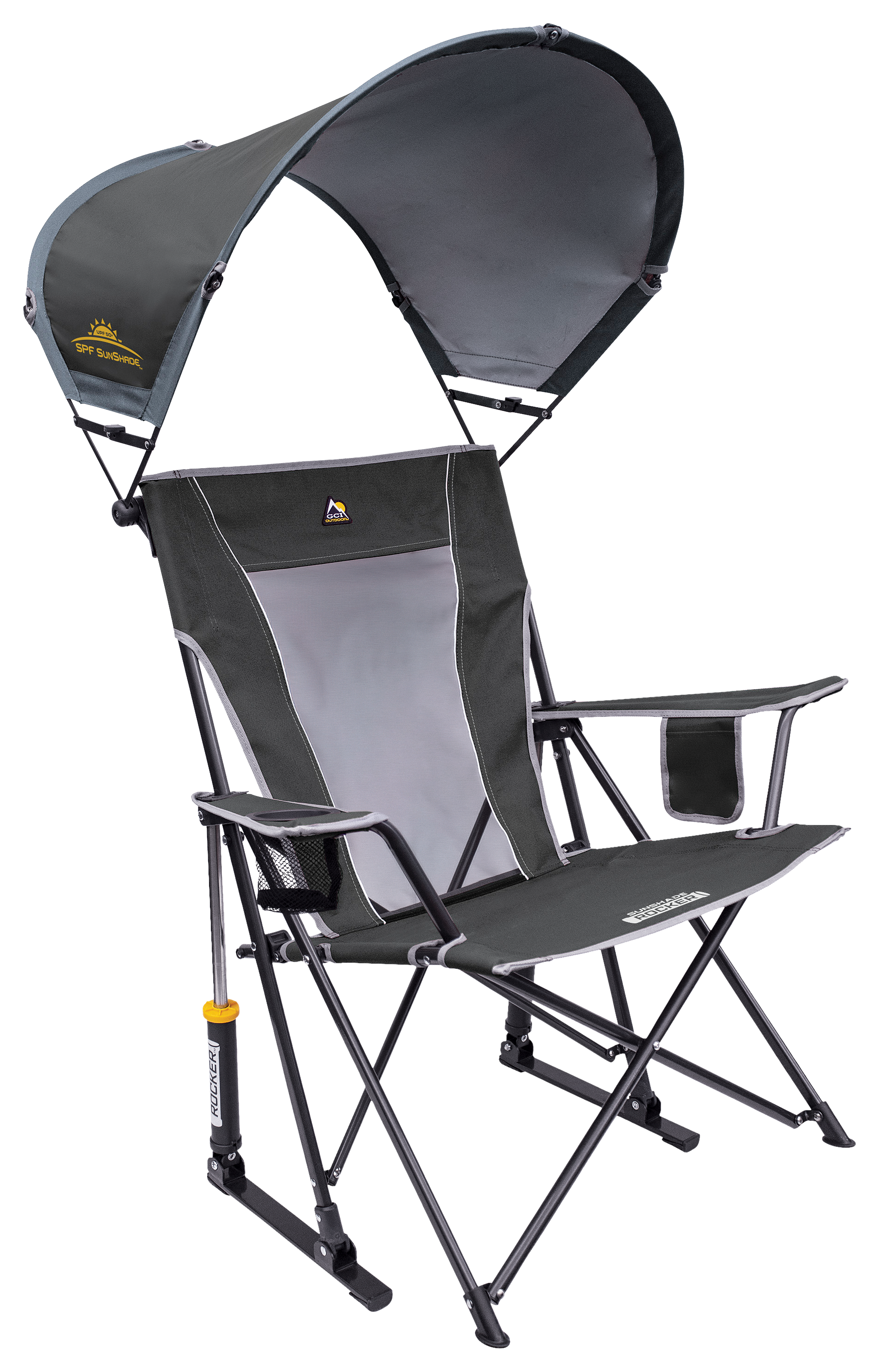 GCI Outdoor SunShade Rocker Camp Chair Bass Pro Shops